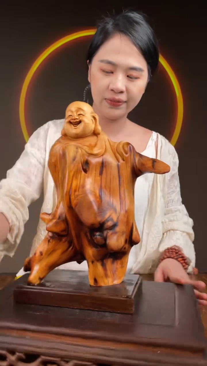 柏木（崖柏）手工摆件,先抢先得! 编号248