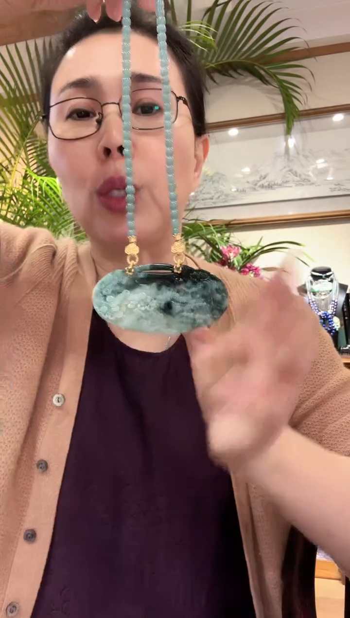 【闪购商品】翡翠颈饰未镶嵌国风