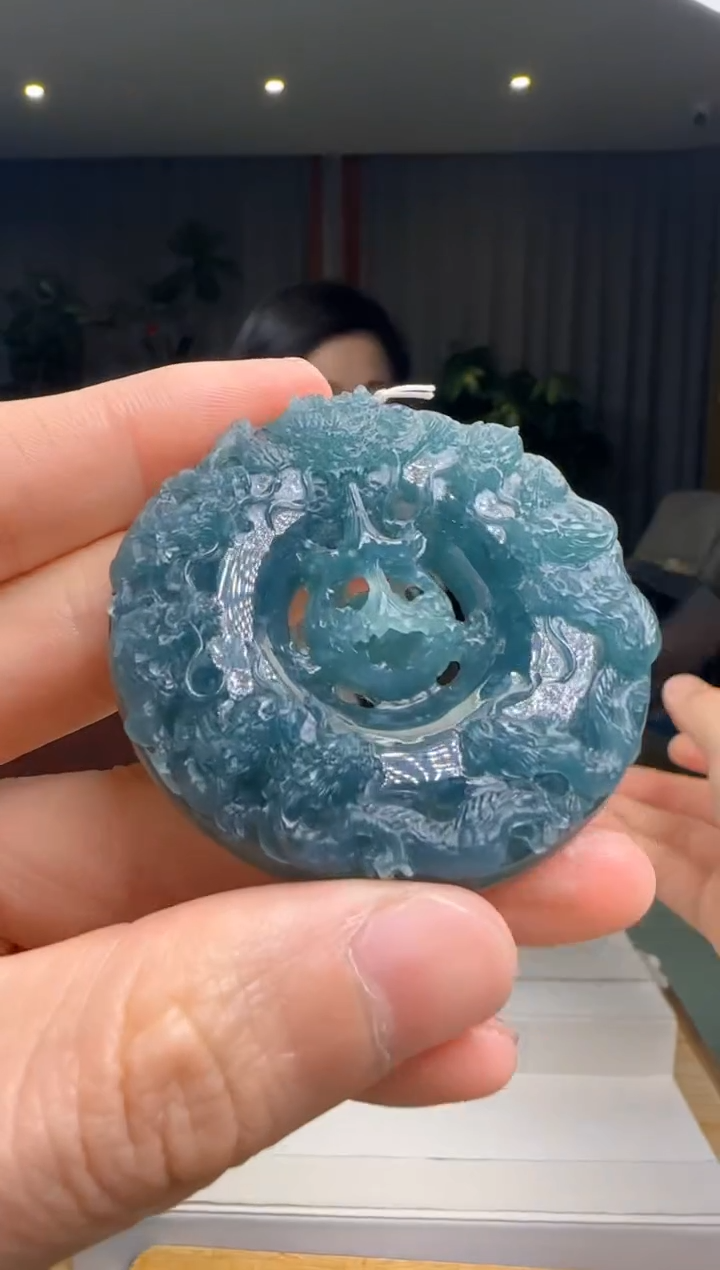 【闪购商品】翡翠吊坠(不含链)未镶嵌DY@@WS50214H029