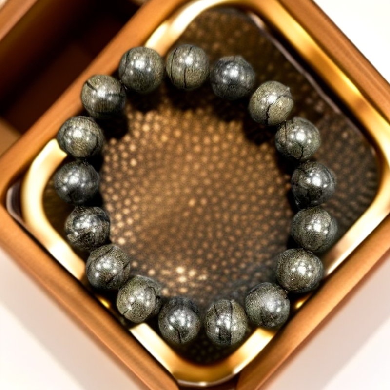 A269越南留疤文玩手串12mm