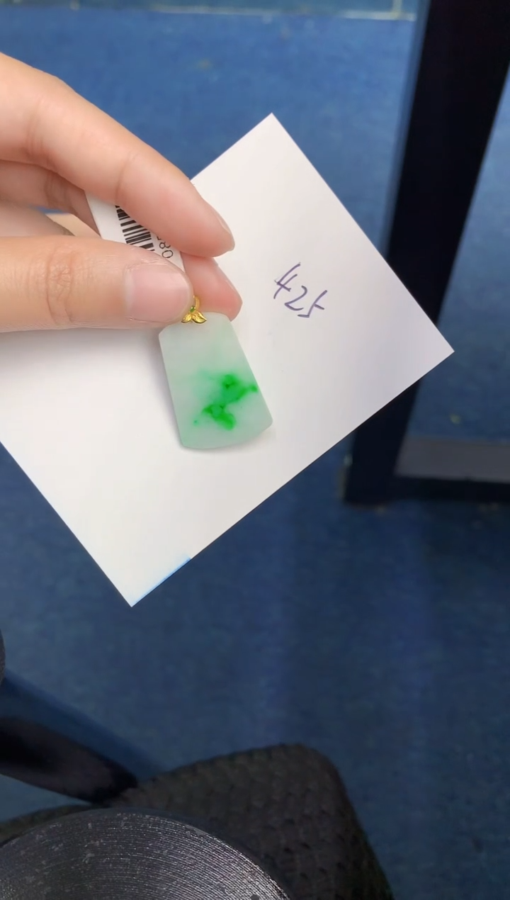 【闪购商品】翡翠颈饰18K金镶嵌000000000