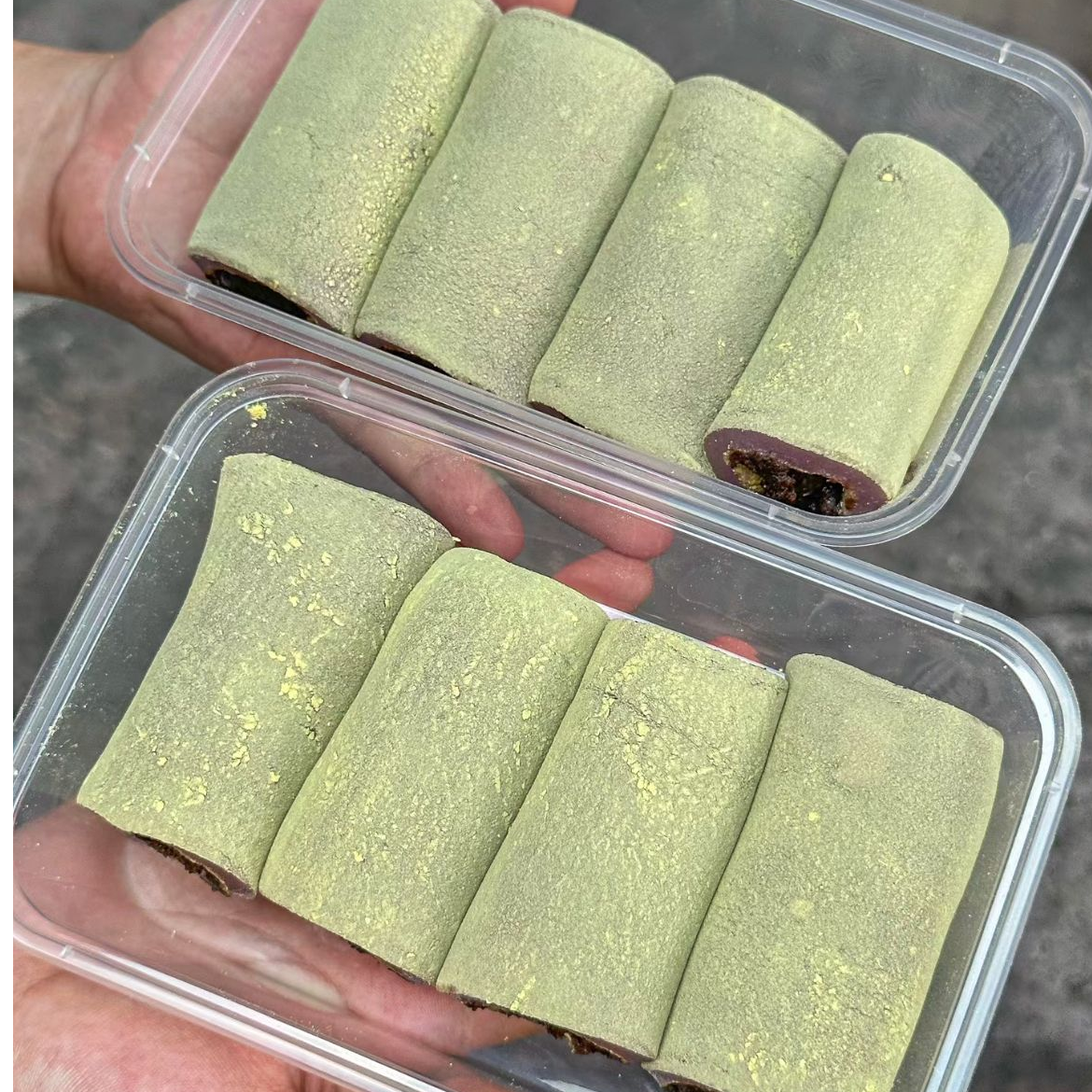 史家糕点艾草麻糍乌饭麻糍桂花糯米糕宁波特产传统糯唧唧开袋即食