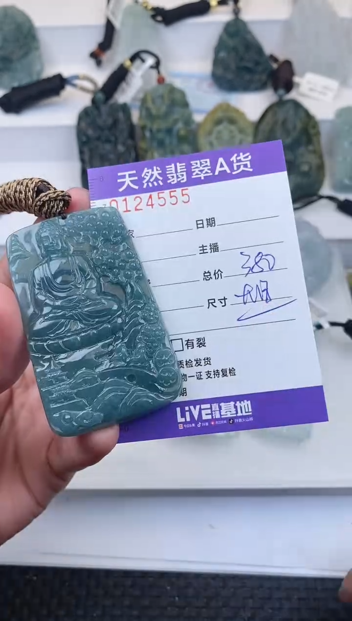 【闪购商品】翡翠颈饰未镶嵌          555