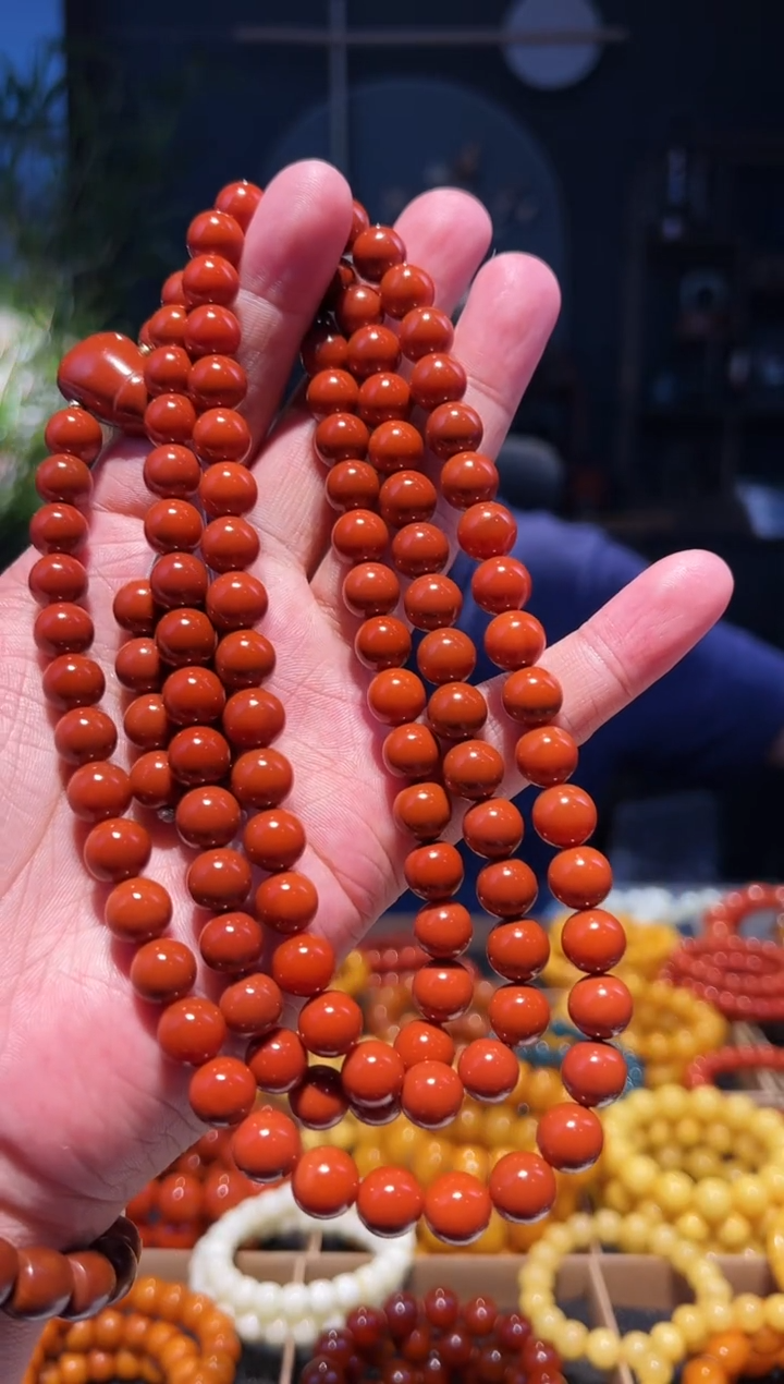 手链未镶嵌南红玛瑙9+108多圈