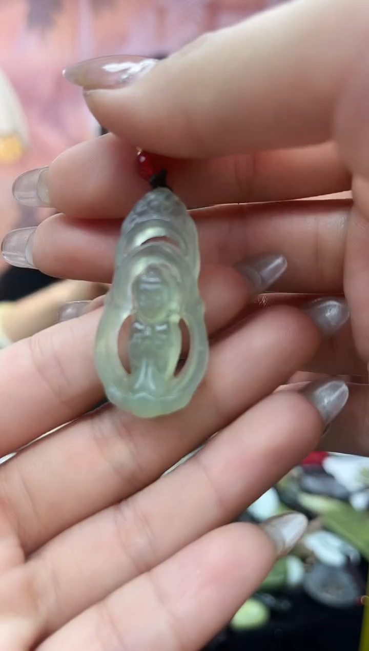 未镶嵌岫玉吊坠·