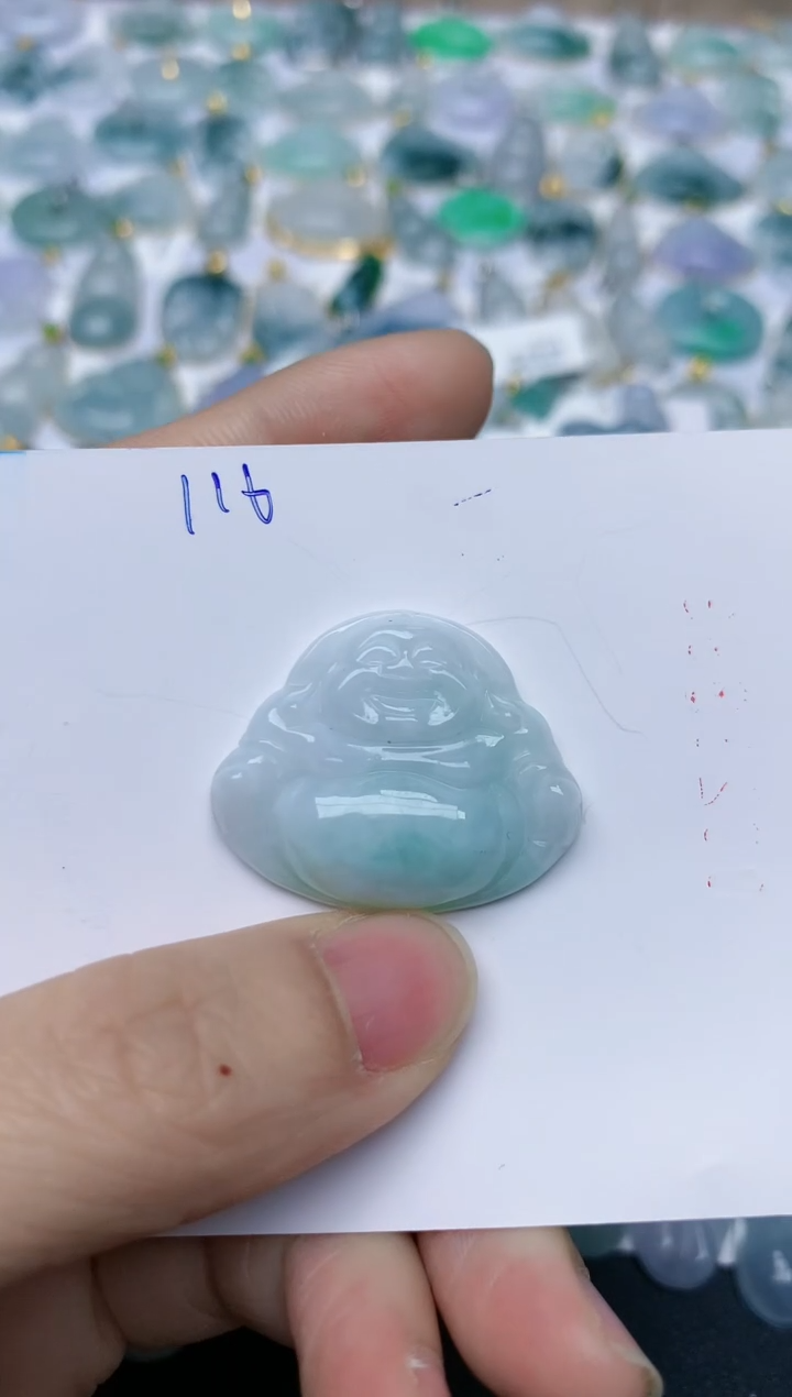 【闪购商品】翡翠颈饰未镶嵌天然翡翠A货    116