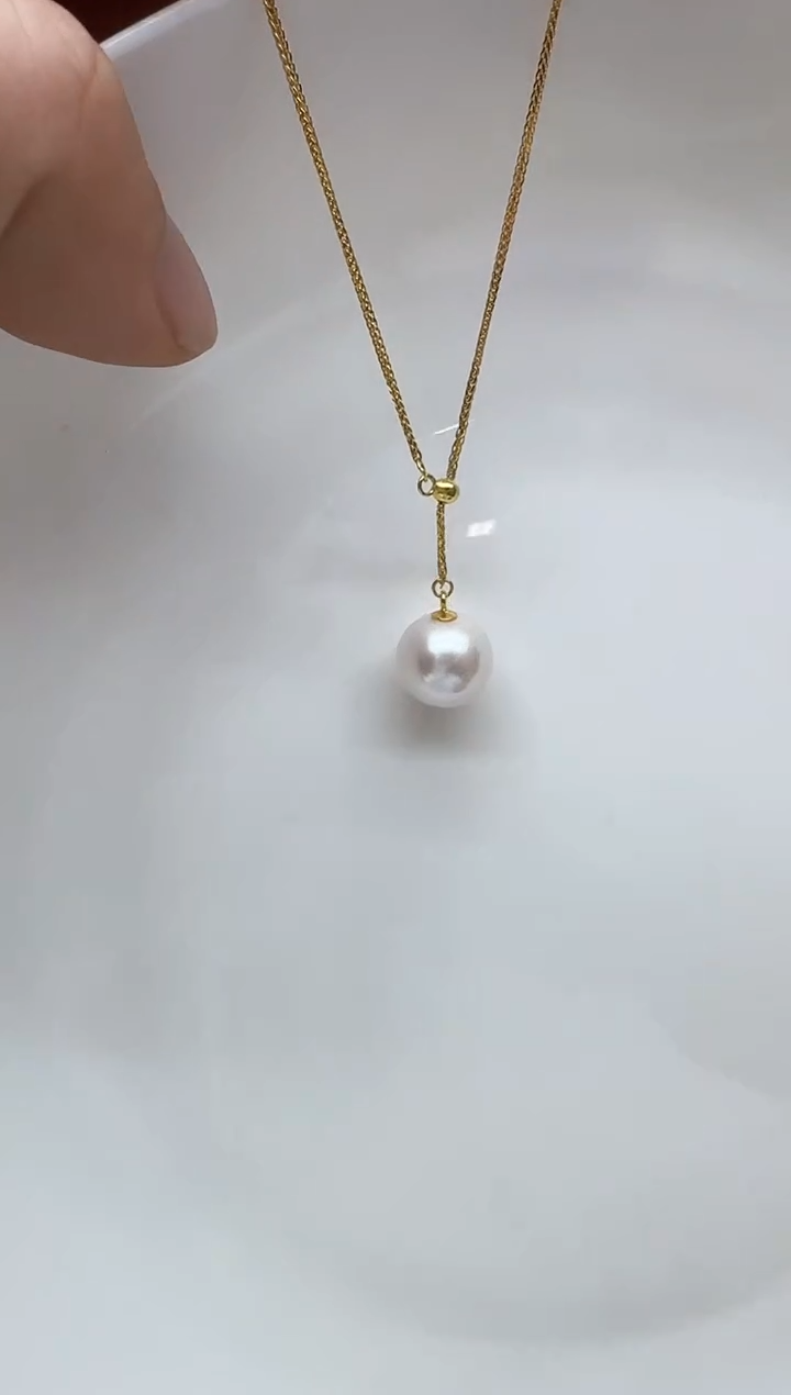 【闪购商品】淡水珍珠颈饰银S925镶嵌清货