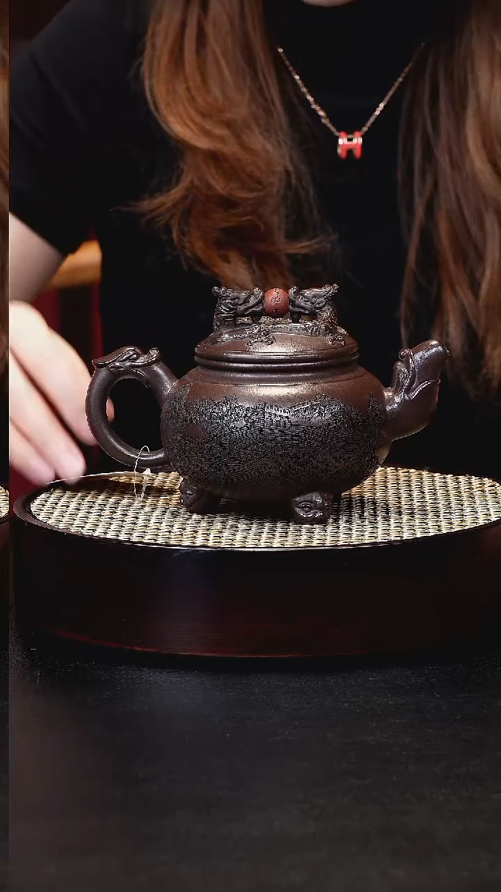 茶壶紫砂宜兴茶壶h6631508