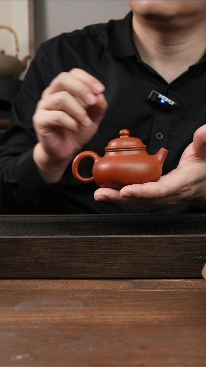 茶杯紫砂用****1全手朱泥容天      160CC   