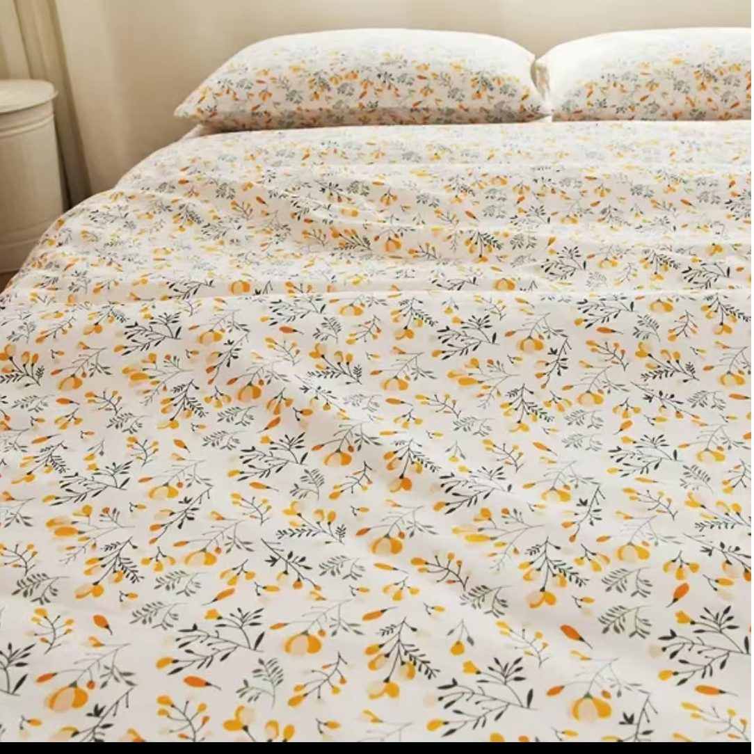 【福利款清货床单】纯棉床单单件枕套全棉印花碎花小清新四季