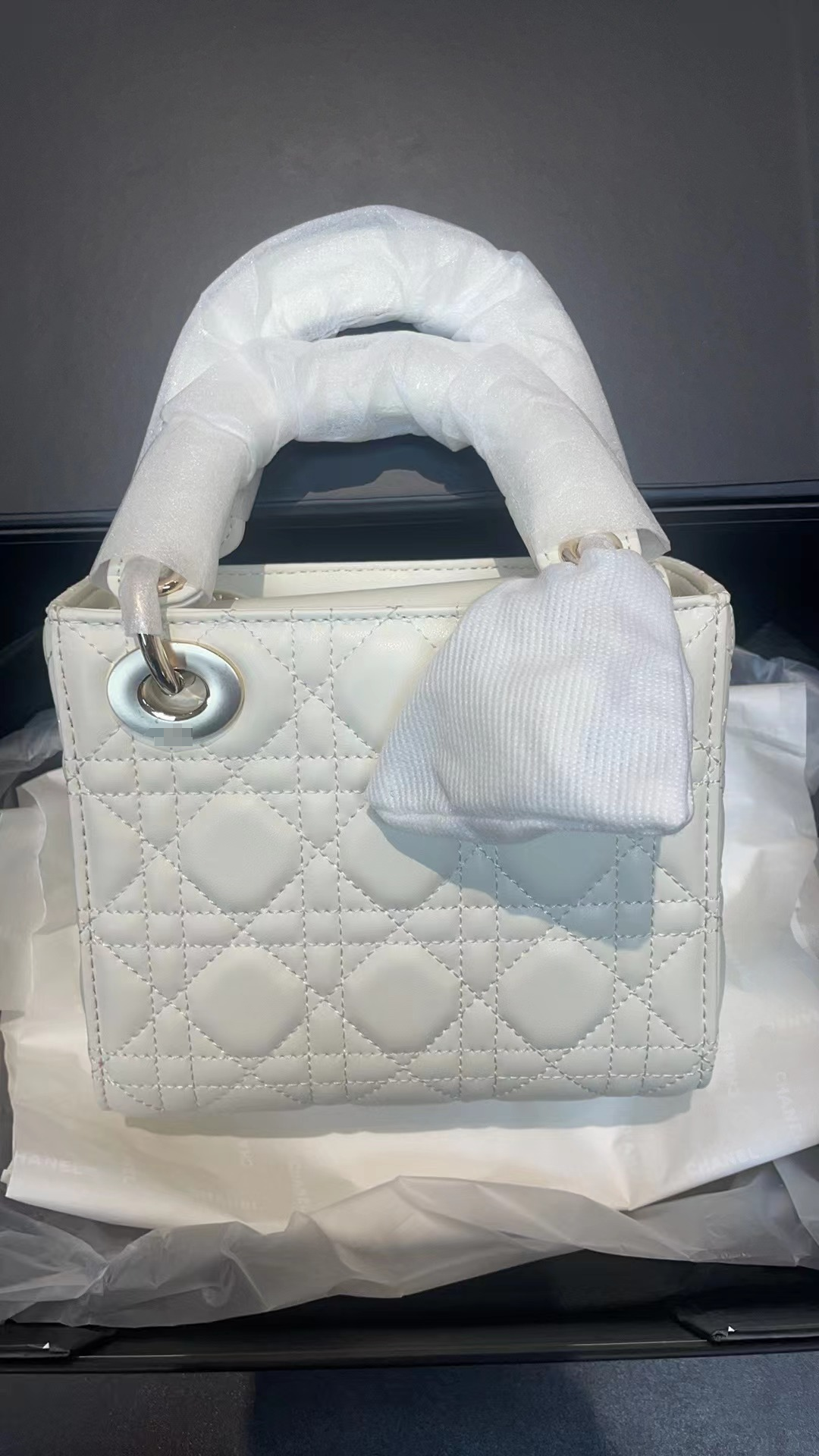 新款时尚轻奢女包-小-D 三格戴妃17CM