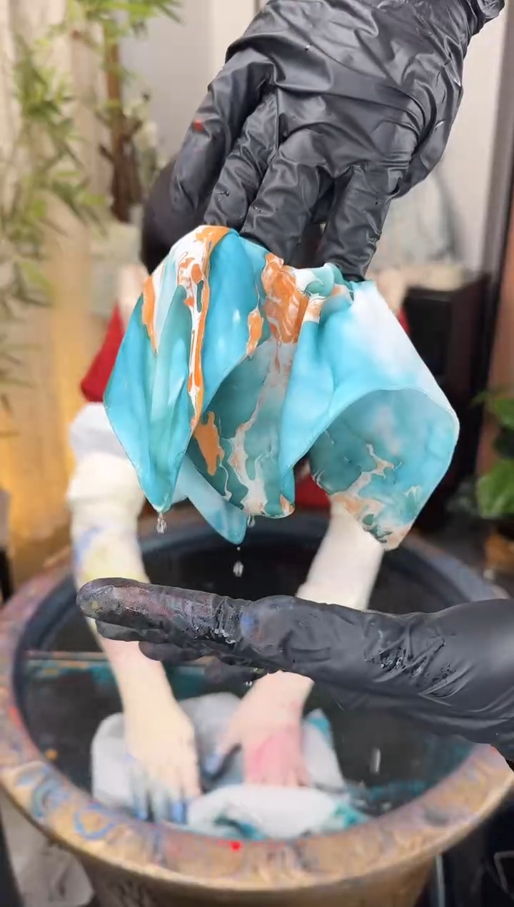18 点翠 方巾发圈