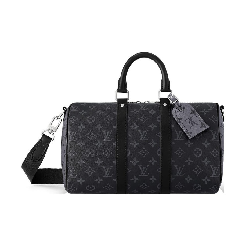 全新未使用 LouisVuitton/路易威登 黑武士Speedy 35旅行包