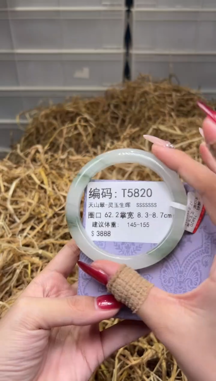 未镶嵌手镯石英质玉T5820
