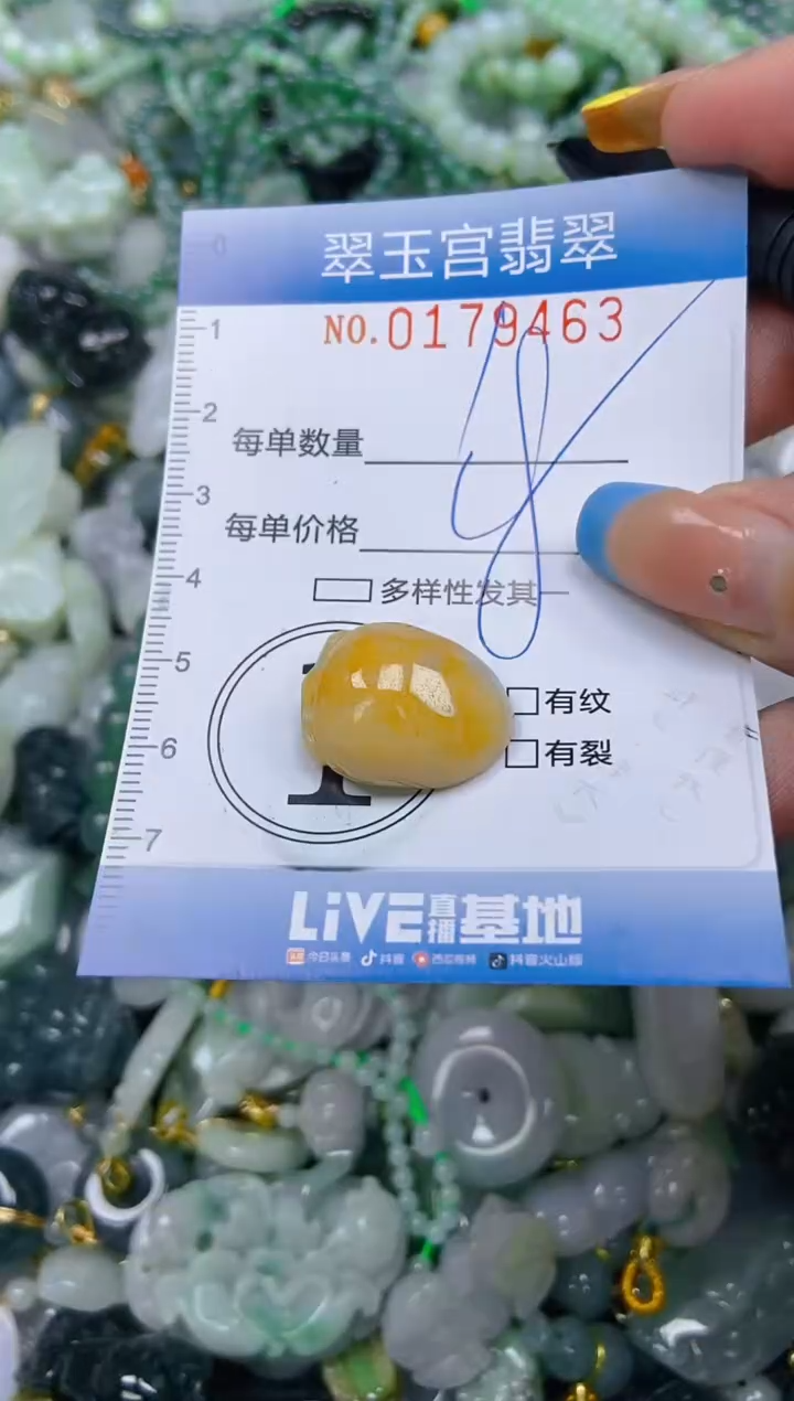 翡翠未镶嵌颈饰闪购0179463