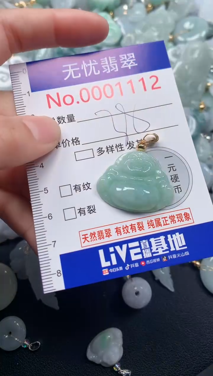 颈饰未镶嵌翡翠1112