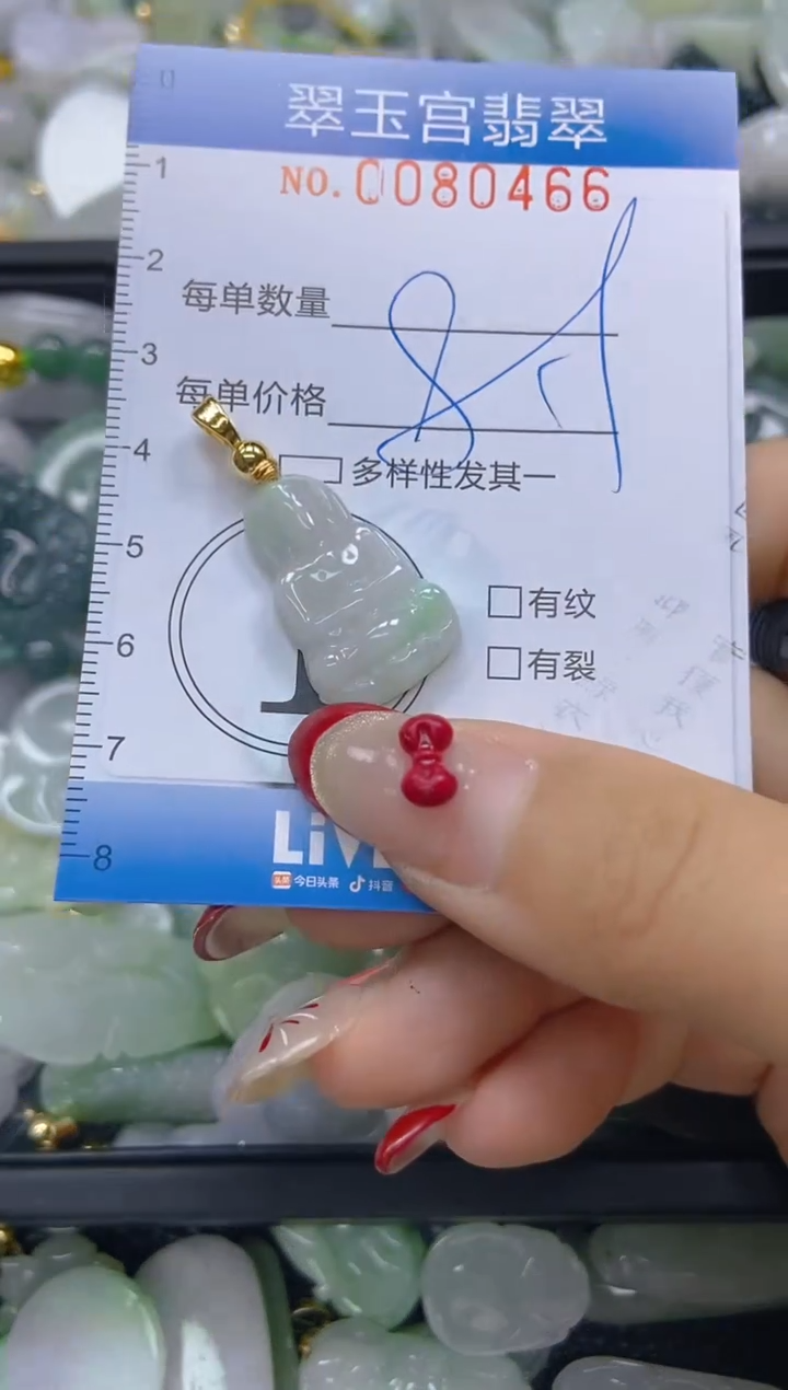 【闪购商品】翡翠颈饰未镶嵌闪购0080466