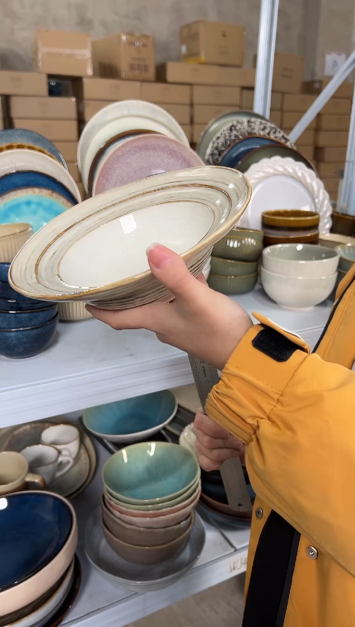 陶瓷外贸尾货瑕疵满20包邮X孤品