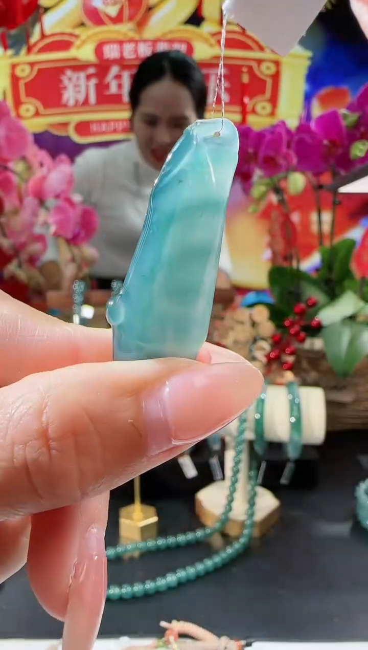 【闪购商品】翡翠吊坠(不含链)未镶嵌竹节多样性发一