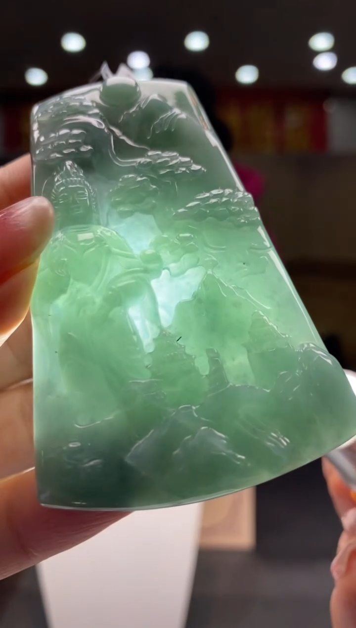 【闪购商品】定制翡翠未镶嵌qqqqqqqqqqq