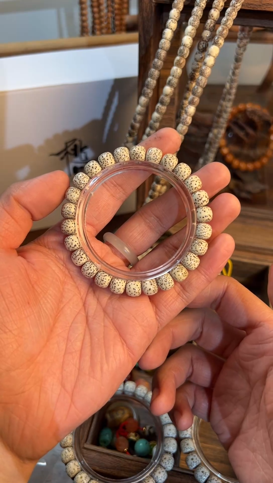 手串星月菩提河豚78