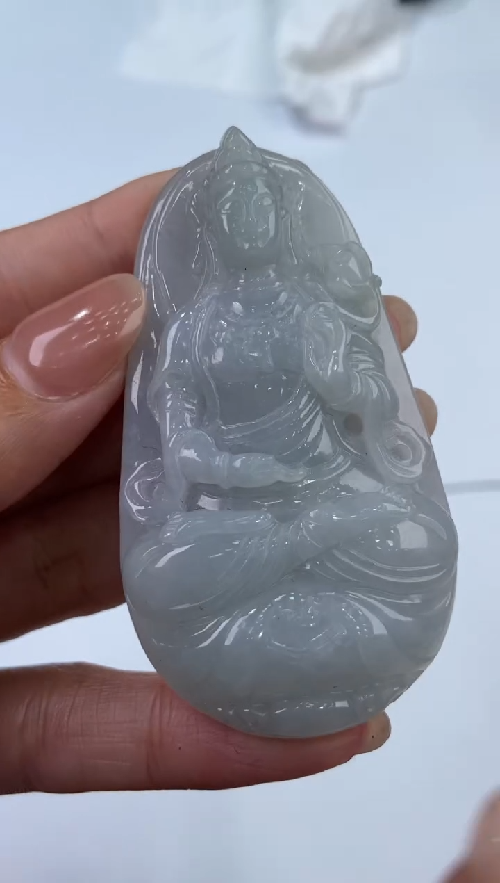 【闪购商品】翡翠未镶嵌颈饰2207505  