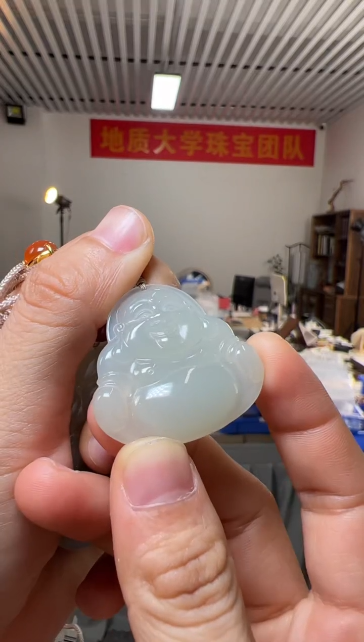 【闪购商品】和田玉颈饰未镶嵌约33*34mm和田玉佛公