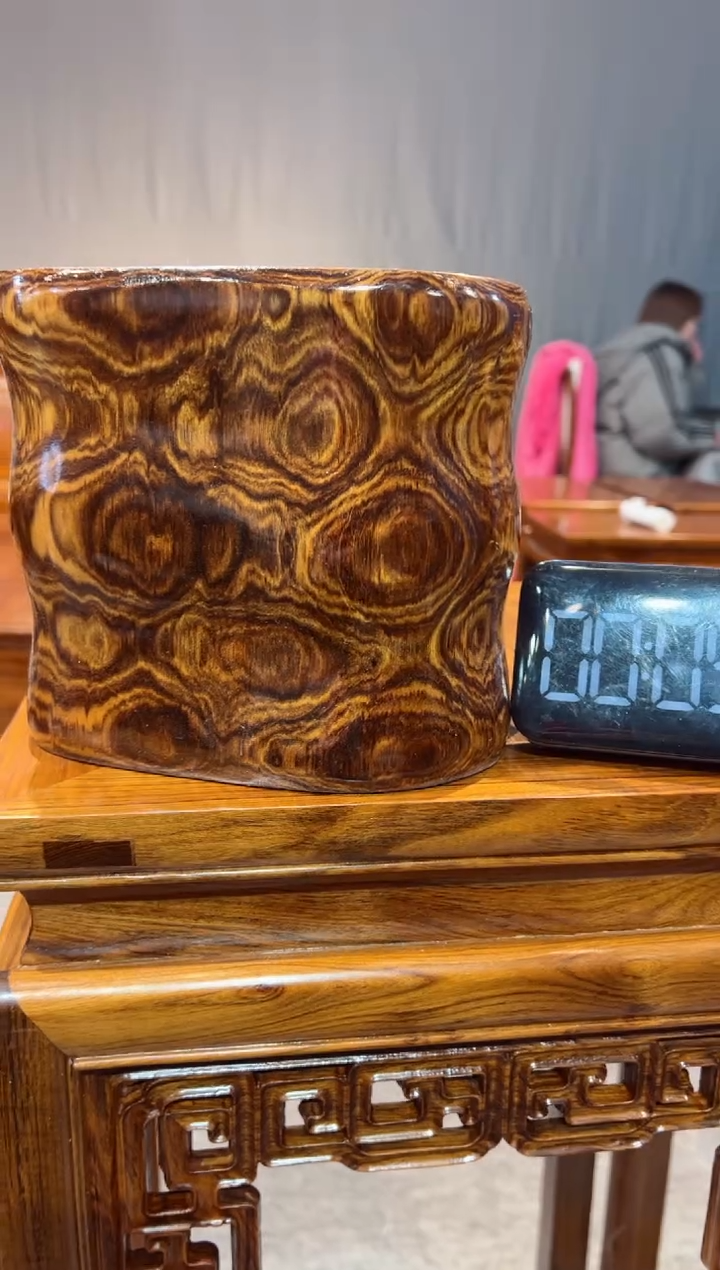 【闪购商品】木笔筒 笔筒 红木家居