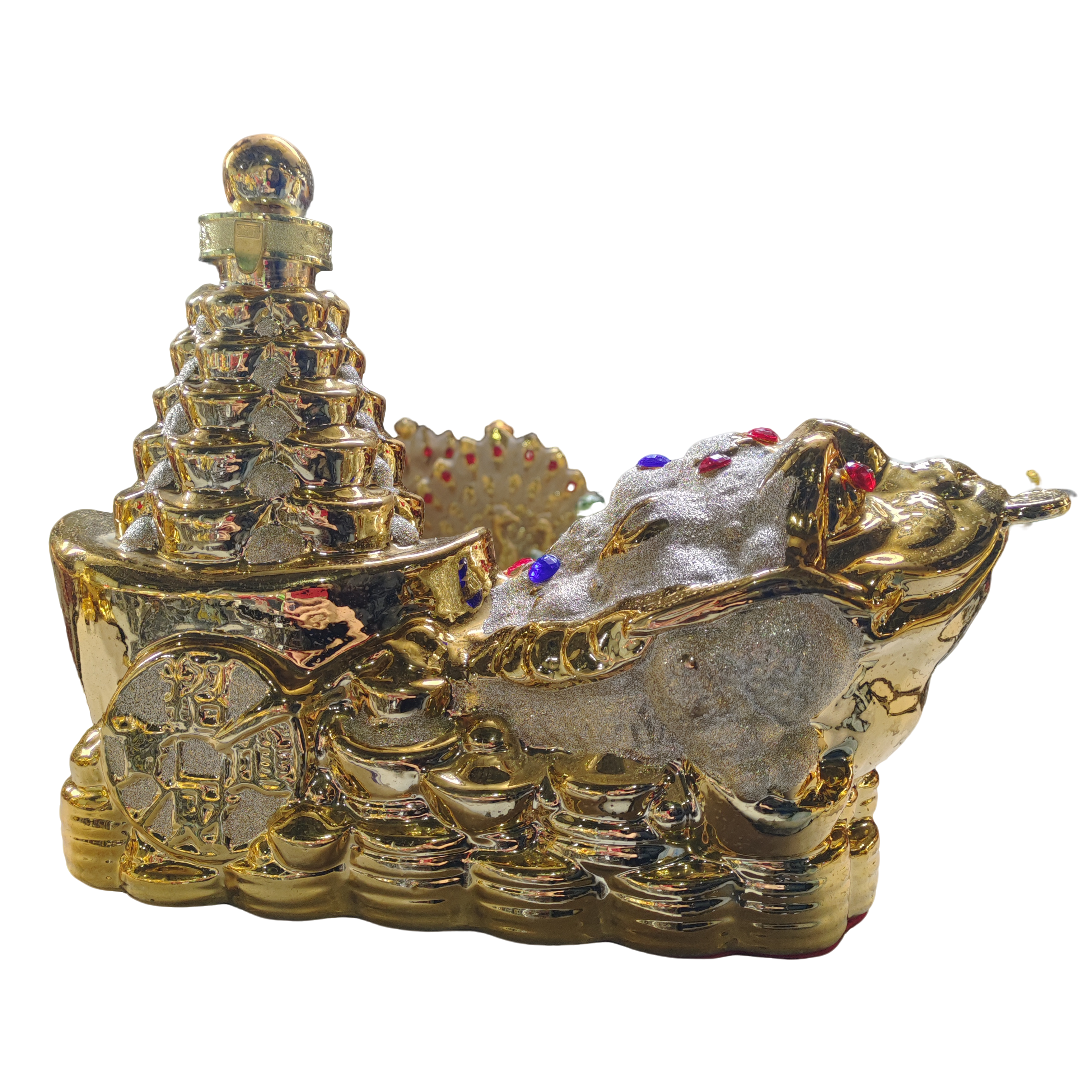 香得盛景德镇陶瓷 2500ml摆件酒【简装发货】LQ52度2500