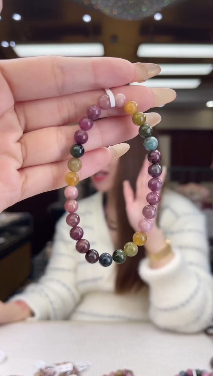 【闪购商品】碧玺/未镶嵌6mm+碧玺单圈17多样性发货