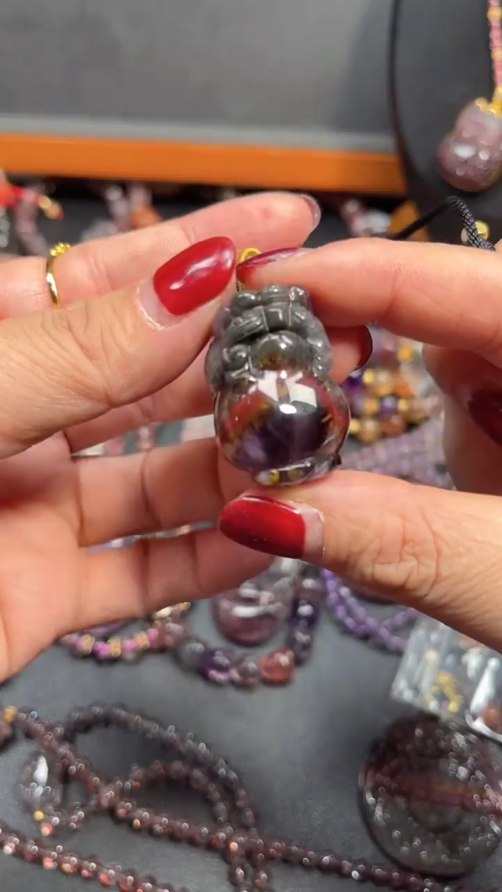 【闪购商品】水晶颈饰未镶嵌【百晶灵儿】天然水晶定制款