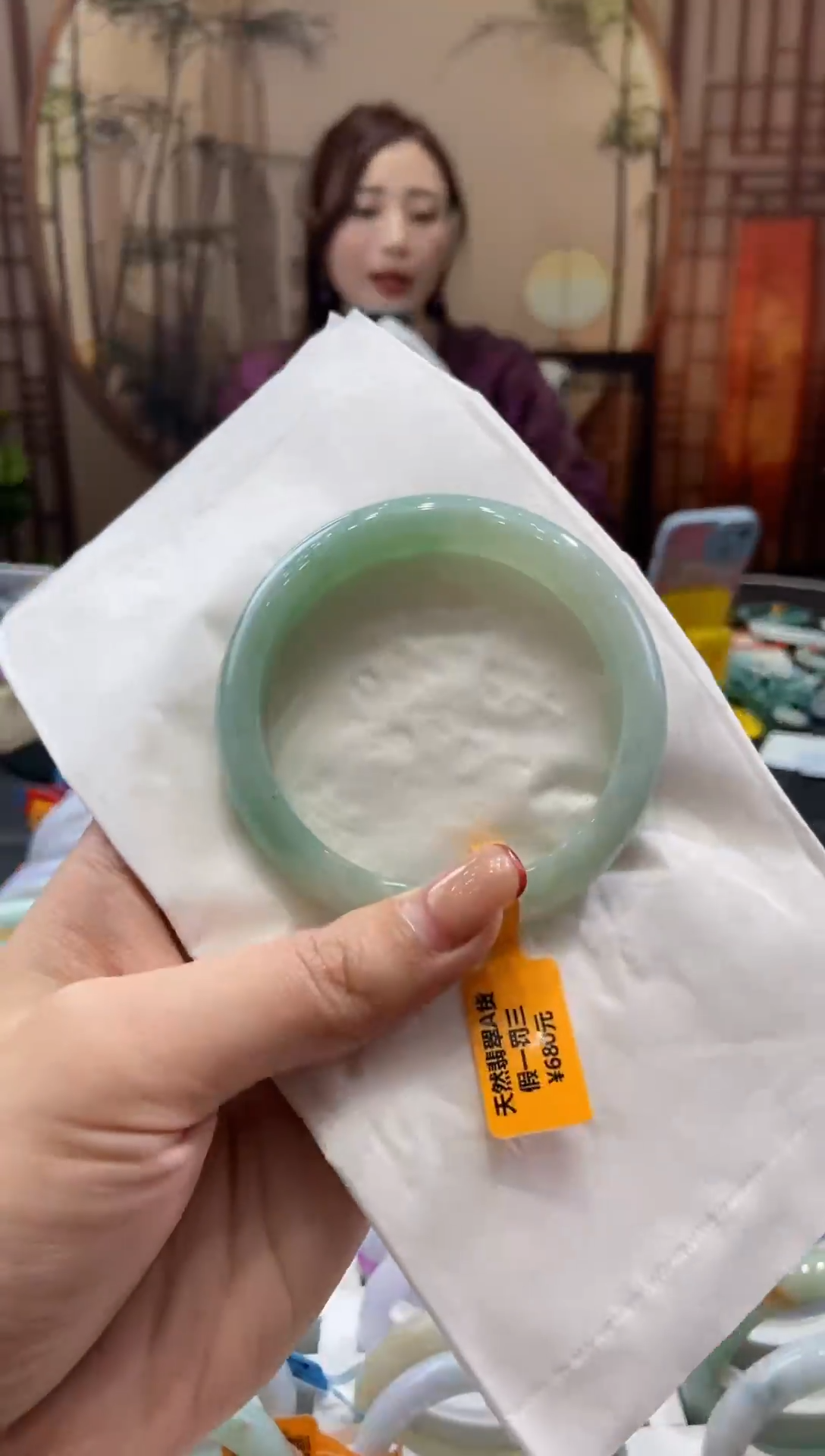 【闪购商品】翡翠手镯未镶嵌00008958