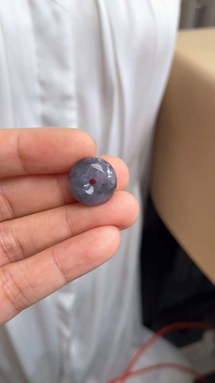 【闪购商品】翡翠颈饰未镶嵌甜甜圈