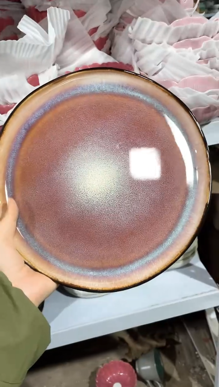 【闪购商品】碗微瑕（1件套）云梦大盘