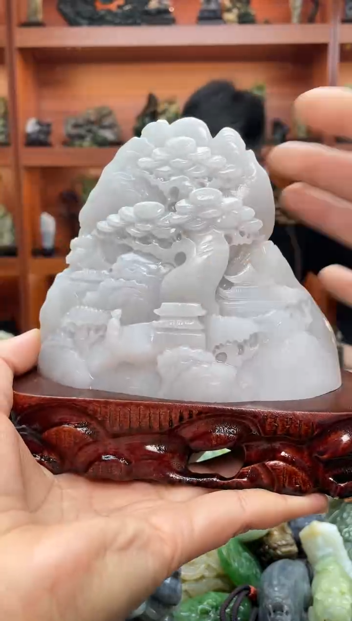 未镶嵌和田玉摆件1