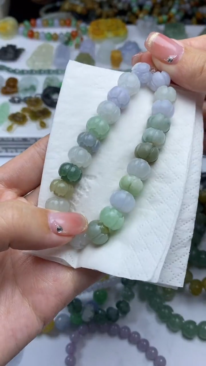 未镶嵌定制翡翠毛货定制不退不换