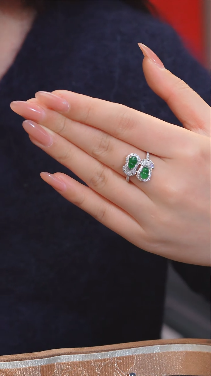 【闪购商品】翡翠戒指未镶嵌多样性发@@E0196