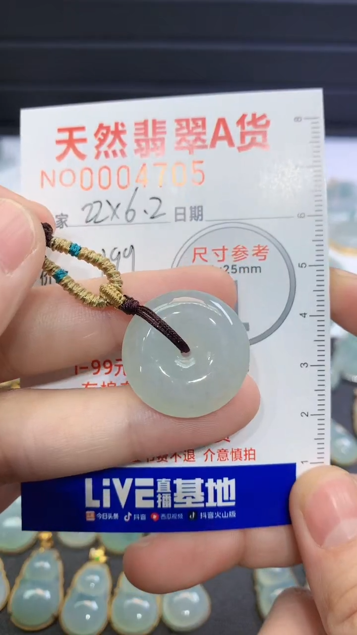 【闪购商品】翡翠颈饰18K金镶嵌翡翠