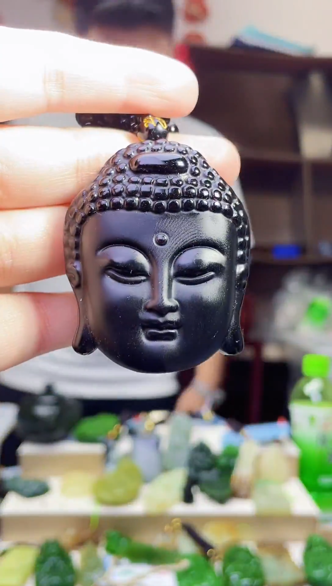 和田玉未镶嵌颈饰1