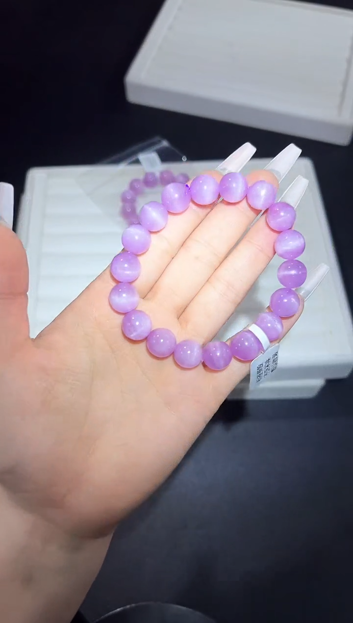 未镶嵌锂辉石手串62h多样性发其一【1条】默认微瑕11mm