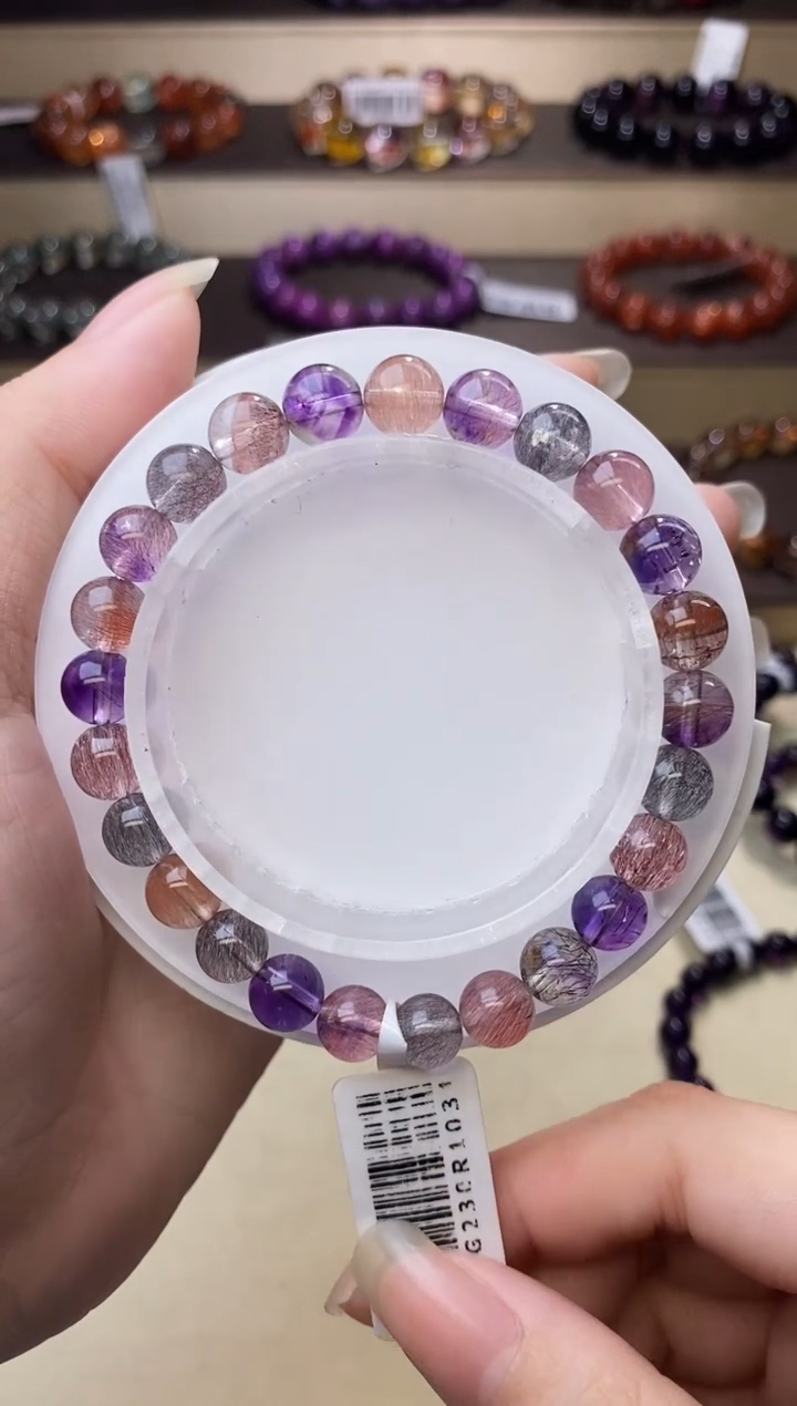 【闪购商品】水晶手链未镶嵌糖果彩超七7m+