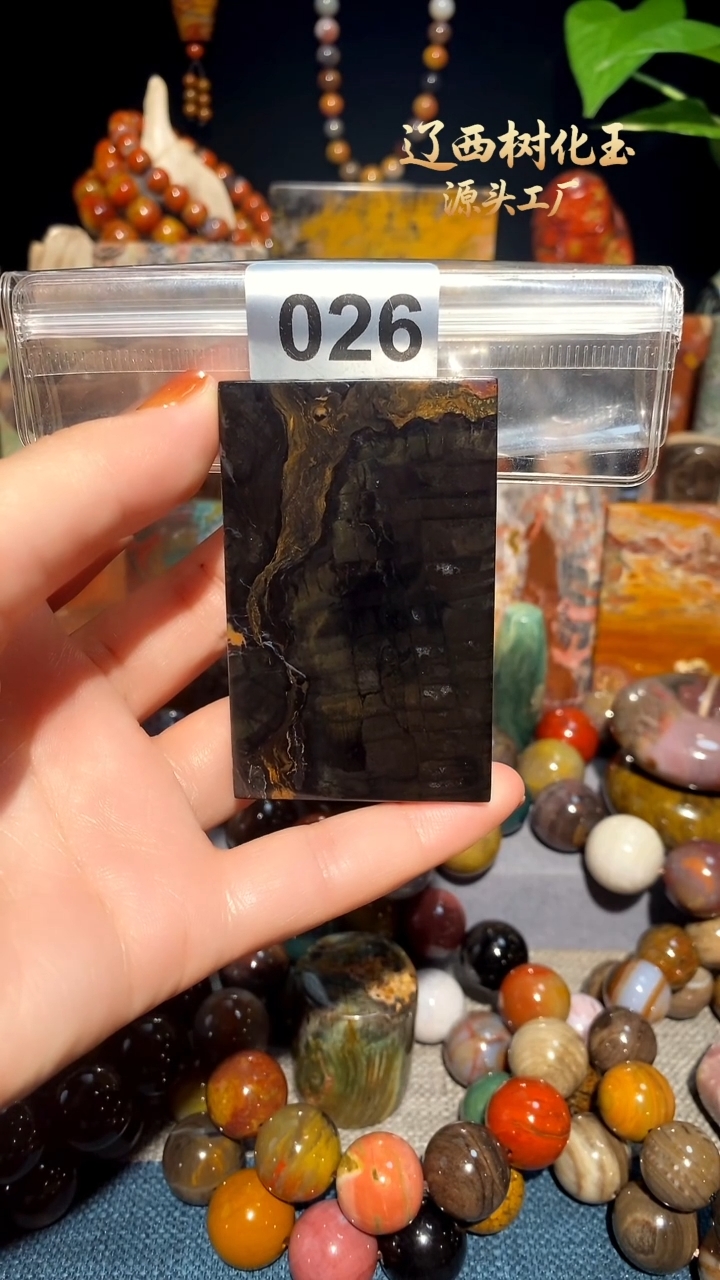 未镶嵌-硅化玉天然北票硅化玉吊坠