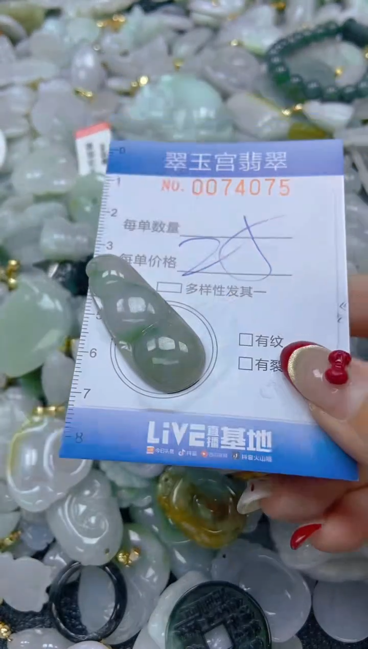 【闪购商品】翡翠颈饰未镶嵌闪购0074075