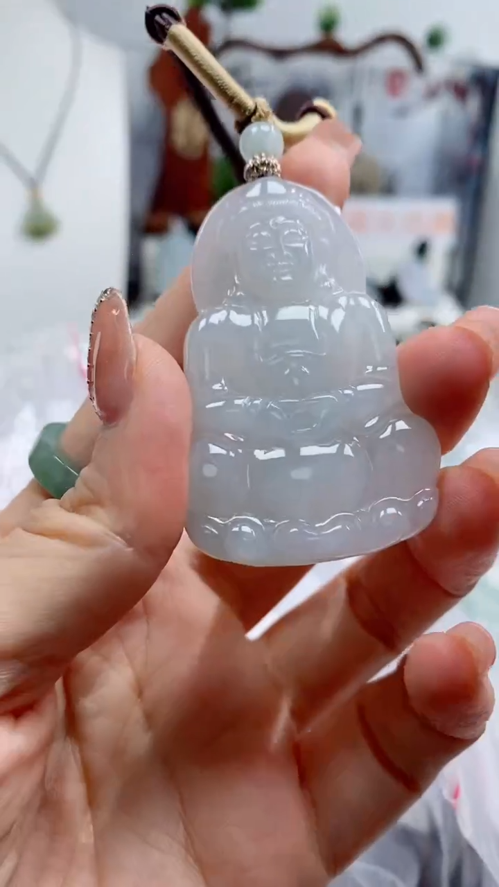 翡翠未镶嵌颈饰吊坠