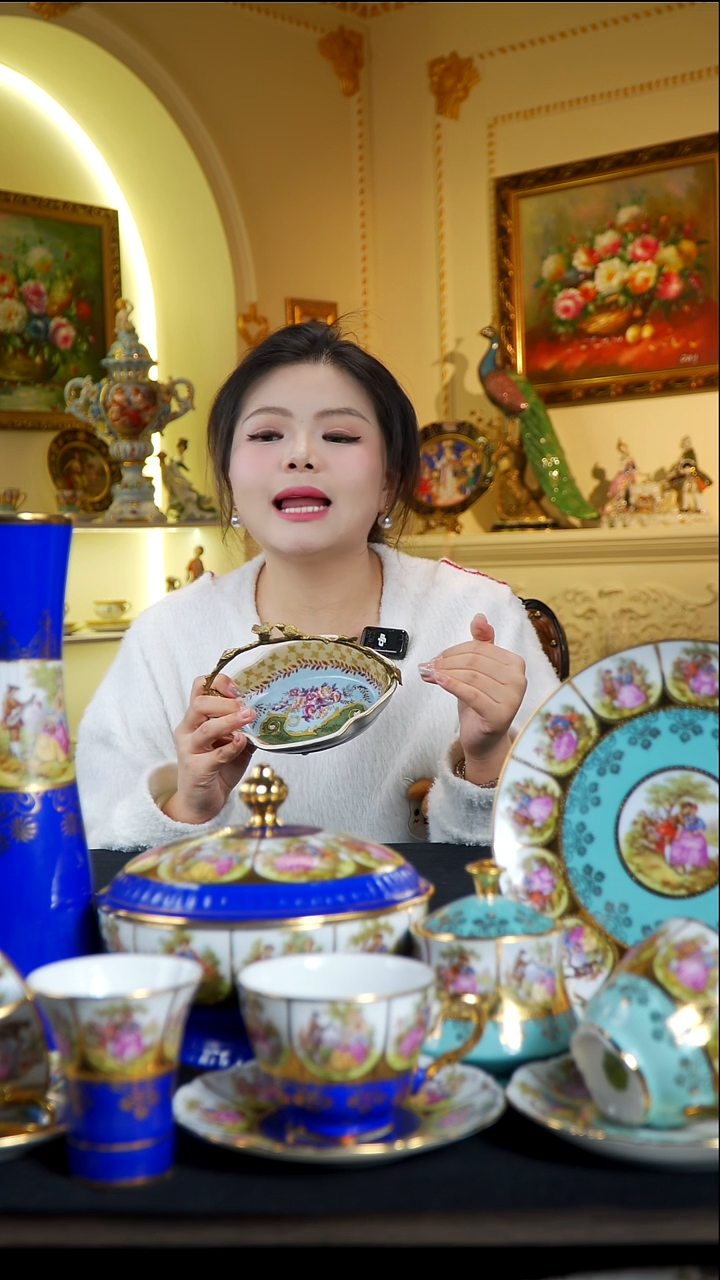 搪瓷米多家中古器物  如图所示  23