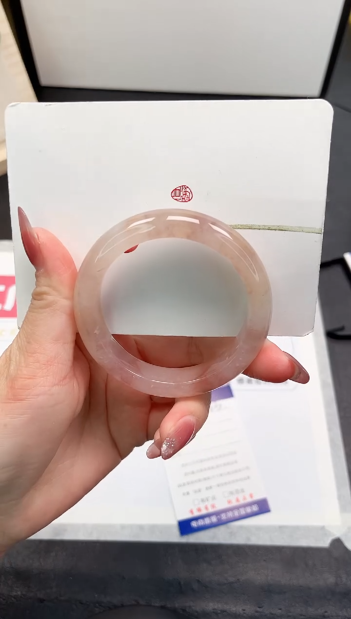 【闪购商品】石英质玉手镯未镶嵌143-53.8