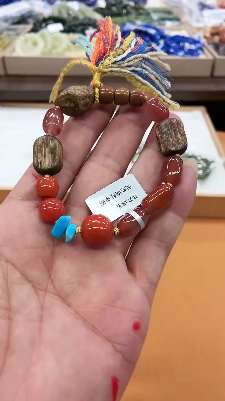未镶嵌手链南红玛瑙3023