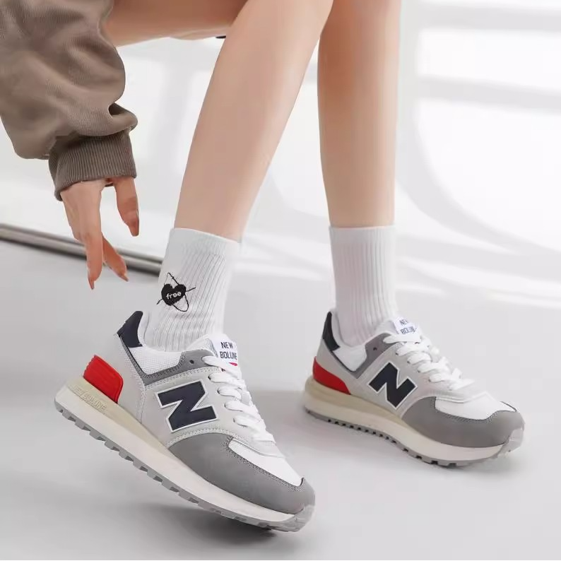 NEW BOLUNE/新百伦2025新款增高休闲N字574运动鞋情侣百搭男女鞋