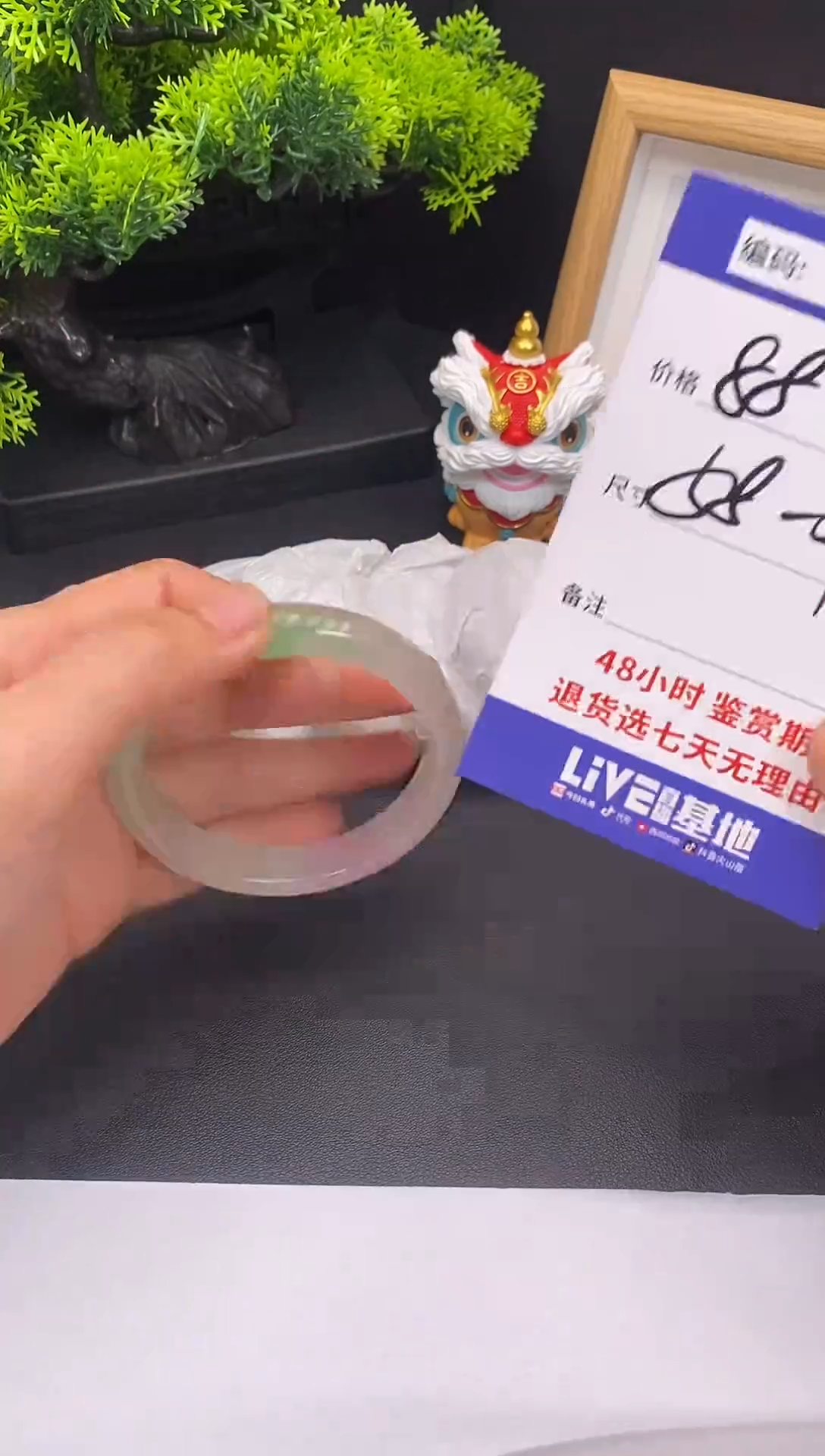 未镶嵌手镯翡翠0003254