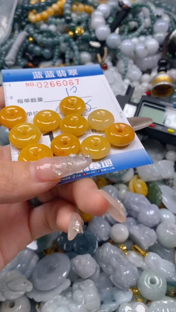 翡翠未镶嵌颈饰闪购0266067多样性发其一